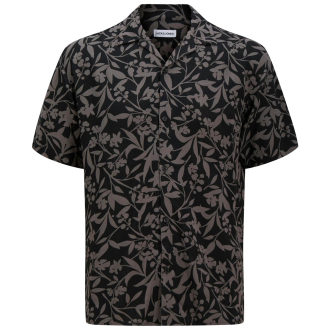 Freizeithemd aus Viskose grau_CASTLEROCK | 3XL