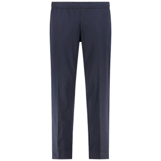 Chinos mit elastischem Bund blau_NAVY BLAZER/PINSTRIPE | W46