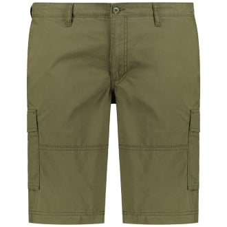 Cargo-Shorts aus Baumwolle oliv_OLIVE NIGHT | W54