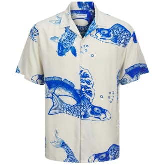 Freizeithemd aus Viskose blau_LAPIS BLUE | 3XL