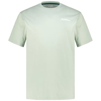 T-Shirt mit Label-Print grün_ICEBERG GREEN | 3XL