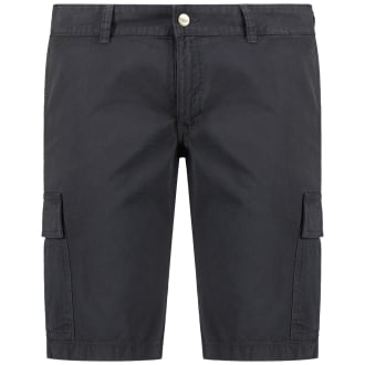 Cargo-Shorts aus Baumwolle schwarz_BLACK | W54