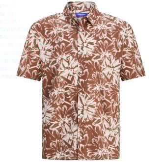 Freizeithemd aus Baumwolle ziegelrot_ARABIAN SPICE | 3XL