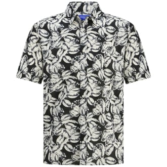 Freizeithemd aus Baumwolle schwarz_BLACK | 3XL
