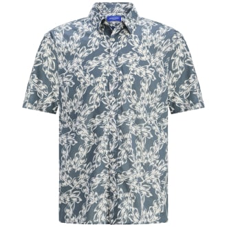 Freizeithemd aus Baumwolle grau_STORMY WEATHER | 3XL
