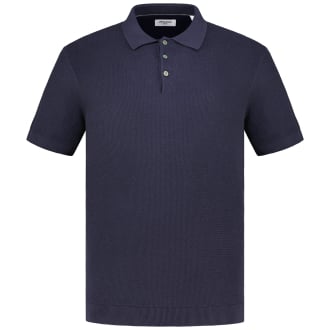 Poloshirt aus Baumwolle dunkelblau_NIGHT SKY | 3XL