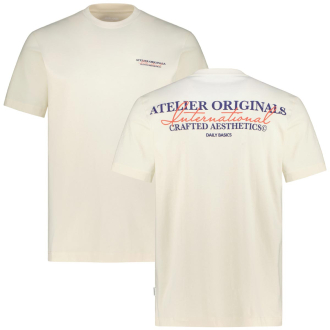 T-Shirt mit Print cremeweiß_ANTIQUE WHITE | 3XL