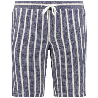 Shorts mit Biobaumwolle blau_OCEAN CAVERN | W54