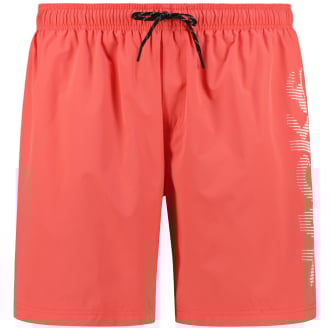 Badeshorts mit Taschen korallrot_HOT CORAL | W46