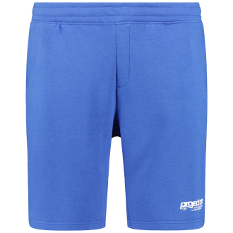 Kurze Jogginghose aus Baumwollmischung blau_BEAUCOUP BLUE | W46