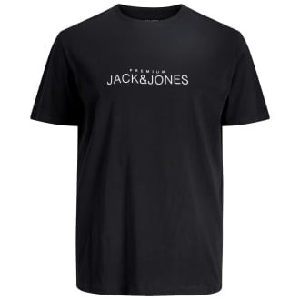 T-Shirt mit Print schwarz_BLACK BEAUTY | 3XL