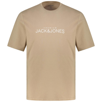T-Shirt mit Print grau_GREIGE | 3XL