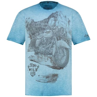 T-Shirt aus Biobaumwolle türkis_0143 | 3XL