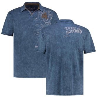 Poloshirt aus Biobaumwolle dunkelblau_0142 | 3XL