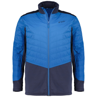 Funktionsjacke mit elastischen Stretch-Fleece blau_3923 | 62