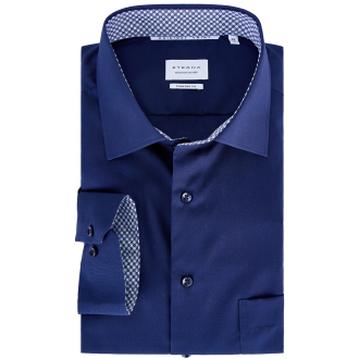 Businesshemd, langarm, bügelfrei jeansblau_19 | 46