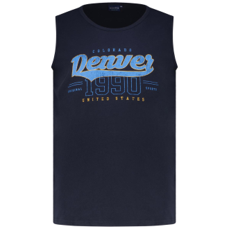 Tanktop mit Print dunkelblau_360 | 3XL