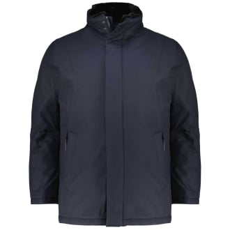 Wattierte Jacke mit abnehmbarem Webpelz, wasser- und winddicht dunkelblau_690 | 60