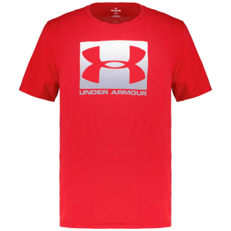 T-Shirt mit Logo-Print rot_600 | 3XL