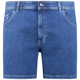 Shorts in MegaFlex-Qualität jeansblau_6821 | W54