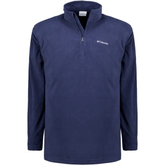 Leichter Fleece-Pullover "Klamath Range II" mit Half-Zip dunkelblau_466/400 | XXL