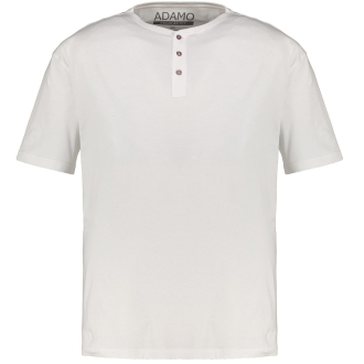 T-Shirt mit Serafinokragen weiß_100 | 3XL