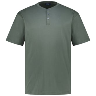 T-Shirt mit Serafinokragen oliv_430 | 5XL
