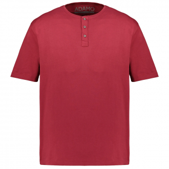 T-Shirt mit Serafinokragen rot_590 | 3XL