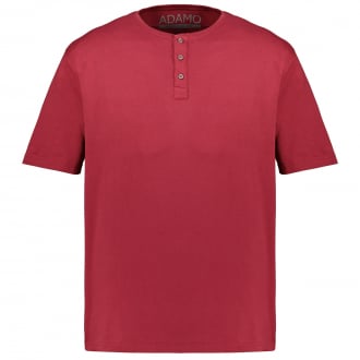 T-Shirt mit Serafinokragen rot_590 | 3XL