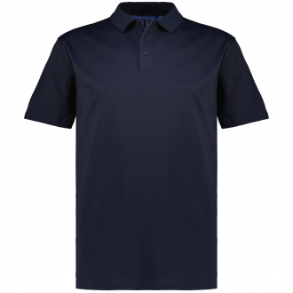 Stretch-Poloshirt aus Funktionsmaterial, bügelfrei dunkelblau_360 | 4XL