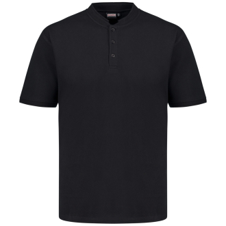 Poloshirt aus Baumwolle schwarz_700 | 3XL