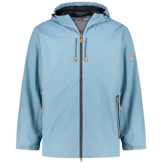 Leichte Funktionsjacke, wasser- und winddicht hellblau_45 | 5XL