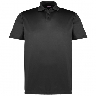 Ultraleichtes Stretch-Poloshirt aus Funktionsmaterial, atmungsaktiv, geruchshemmend schwarz_700 | XXL
