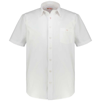 Freizeithemd aus Baumwollmischung weiß_OXFORD WHITE | 3XL