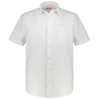 Freizeithemd aus Baumwollmischung weiß_OXFORD WHITE | 3XL