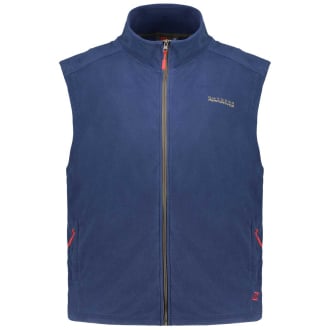 Fleeceweste mit Seitentaschen dunkelblau_360 | 3XL