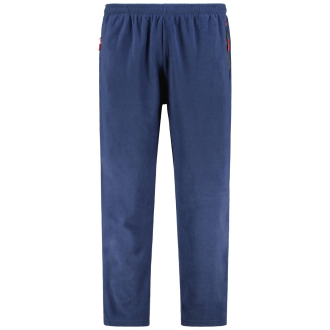 Fleecehose mit Reißverschlusstaschen dunkelblau_360 | 5XL