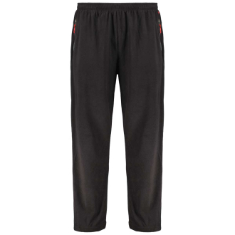 Fleecehose mit Reißverschlusstaschen schwarz_700 | 3XL
