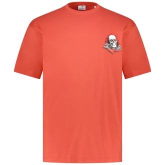 T-Shirt mit Motiv-Print rot_RED | 3XL