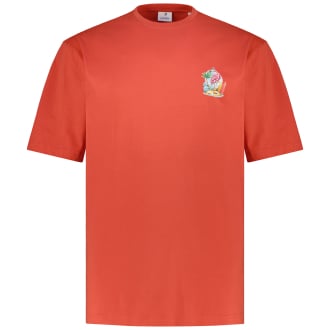 T-Shirt mit Motiv-Print rot_RED | 3XL