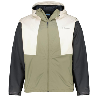 Funktionsjacke im Colorblock-Design, wasserdicht oliv_397 | 3XL