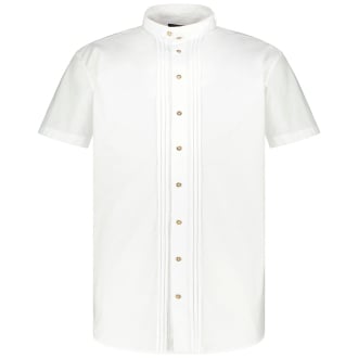 Trachtenhemd mit Biesen weiß_00 | 4XL