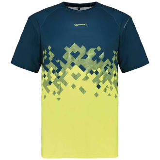 Funktions-Shirt mit Stretch blau/gelb_515 | 3XL