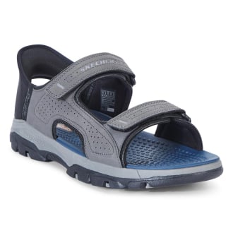 Schlupf-Sandale Tresmen- Reece, extraweit grau_REECE | 43