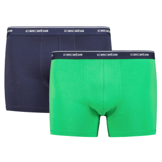 Doppelpack Pants mit Elasthan blau/grün_350 | 8