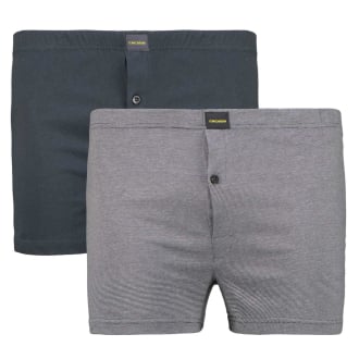 Doppelpack Boxershorts aus Baumwolle anthrazit_832/35 | 8