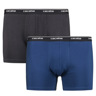 Doppelpack Pants mit Elasthan mittelblau_620 | 10