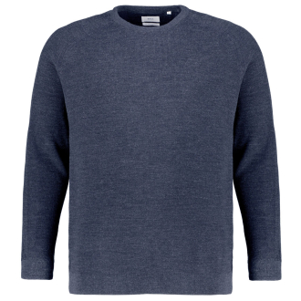 Pullover mit Biobaumwolle blau_24 | 62