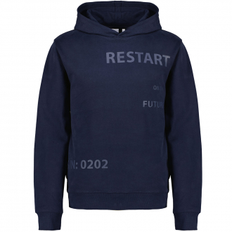 Kapuzenpullover aus Baumwolle marine_5978 | 3XL