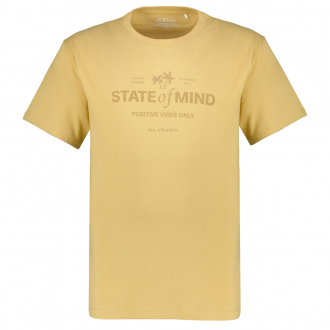 T-Shirt mit Biobaumwolle beige_16D0 | 4XL